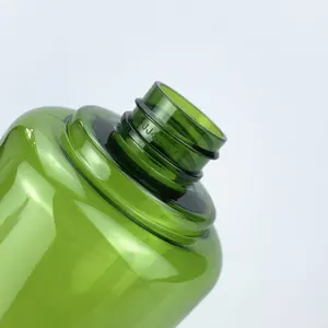 Leere 500 ml PET-Kunststoff-Handwasch-Pflege-Pumpflasche für Duschgel