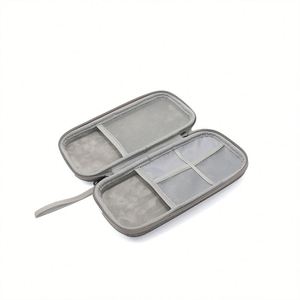 Étui de transport étanche à fermeture éclair, sac en EVA durable et écologique, grand format carré, avec maille, pour le rangement de jeux, les voyages et les outils - Product Image 5