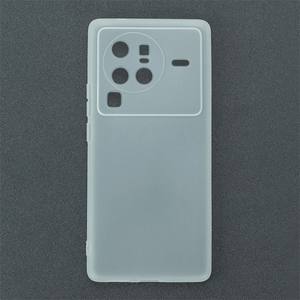 Fabricante al por mayor mate TPU casos suave esmerilado contraportada funda de silicona para teléfono móvil para <span class=keywords><strong>Vivo</strong></span> <span class=keywords><strong>X80</strong></span> <span class=keywords><strong>pro</strong></span> negro - Product Image 3