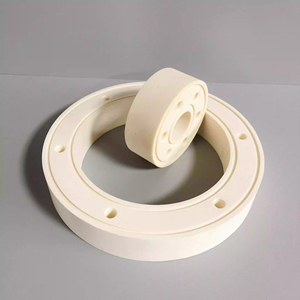 99% Alumina zirkonya seramik ayna cilalı HRA88 sertlik özel işleme yalıtım korozyon direnci yüzükler kollu - Product Image 5