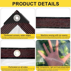 Rideau en tissu imperméable transparent pour extérieur Tissu imperméable en plastique transparent en vinyle enduit de PVC résistant - Product Image 4