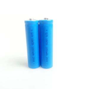 Batteria Ricaricabile <span class=keywords><strong>18650</strong></span> al Litio da 3.7V, Piccola Capacità <span class=keywords><strong>1200mAh</strong></span>, Adatta per Dispositivi a Basso Consumo - Product Image 1