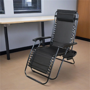 Chaise <span class=keywords><strong>de</strong></span> <span class=keywords><strong>jardin</strong></span> moderne sans gravité mobilier d'extérieur <span class=keywords><strong>salon</strong></span> <span class=keywords><strong>de</strong></span> camping patio rembourré pliant inclinable pour pelouse <span class=keywords><strong>salon</strong></span> <span class=keywords><strong>de</strong></span> soleil - Product Image 5