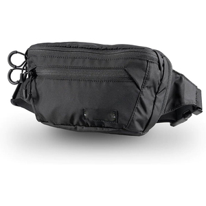 Venta caliente Vintage Sports Fanny Pack Riñonera de camuflaje impermeable para hombres Cierre de cremallera Bolsa de pecho en negro - Product Image 5