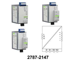 อินเทอร์เฟซแหล่งจ่ายไฟอิเล็กทรอนิกส์สำหรับ wagos 2787-2147 24VDC แรงดันเอาท์พุท20A กระแสไฟขาออก topboost + PowerBoost - Product Image 4