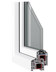 70 毫米框架型材，5 个腔室，型号 V705-001，由 NASA Plast 出品 - Product Image 1