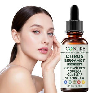 Gotas <span class=keywords><strong>de</strong></span> <span class=keywords><strong>Arroz</strong></span> <span class=keywords><strong>de</strong></span> <span class=keywords><strong>Levadura</strong></span> Roja OEM/ODM con Cítricos, Bergamota, <span class=keywords><strong>Arroz</strong></span> <span class=keywords><strong>de</strong></span> <span class=keywords><strong>Levadura</strong></span> Roja, Guanábana, Hoja <span class=keywords><strong>de</strong></span> Olivo, Vitaminas B y C, Apoyo <span class=keywords><strong>para</strong></span> <span class=keywords><strong>el</strong></span> <span class=keywords><strong>Colesterol</strong></span> - Product Image 5