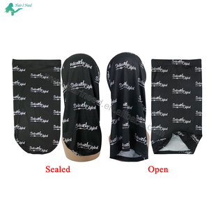 Bonnets pour dreadlocks avec logo personnalisé, bande élastique, bord extensible, matière en spandex, chapeaux de nuit, longs tresses, bonnet pour dreadlocks - Product Image 4