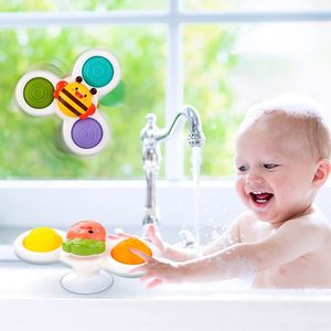 Jouets à ventouse MILI, toupies pour bébés, jouets électroniques, fonction pop, pousser pour faire éclater les bulles, sensoriel, rotatif, amusant, toupie pour bébé - Product Image 4