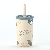 Mug à café isotherme à double paroi de 12 oz avec logo personnalisé OEM, anti-fuite, réutilisable, vente en gros, gobelet en acier inoxydable de 360 ml