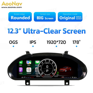 AOONAV Car LCD Digital Cluster For Maserati GranTurismo GT GC 2007-2018 Instrument Dashboard Panel Virtual Speedometer Display - Product Image 5