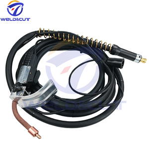 Antorcha de soldadura con Autoprotección de núcleo fundente K126 350A, pistola MIG de 3m/4,5 m, soldadura móvil portátil - Product Image 3