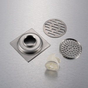 Coperchio di scarico a pavimento antiodore industriale per lavatrice da 100mm facile da pulire per la casa In acciaio inossidabile per il bagno - Product Image 6