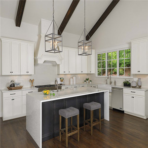Fábrica Prima venta al por mayor gabinetes <span class=keywords><strong>de</strong></span> cocina modulares modernos buena venta gabinetes <span class=keywords><strong>de</strong></span> cocina <span class=keywords><strong>de</strong></span> <span class=keywords><strong>segunda</strong></span> <span class=keywords><strong>mano</strong></span> con carcasa <span class=keywords><strong>de</strong></span> MDF acabado <span class=keywords><strong>de</strong></span> puerta <span class=keywords><strong>de</strong></span> PVC - Product Image 2