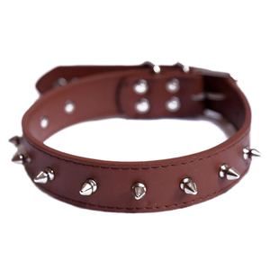 ปลอกคอสุนัขหนังแท้คุณภาพดี - Product Image 1