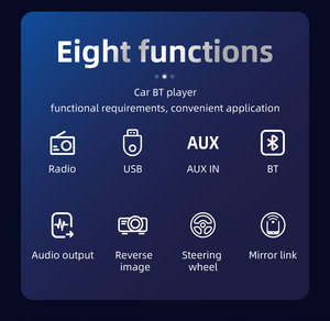 Lecteur Dvd de voiture 7 pouces BT AUX TF Fm émetteur autoradio stéréo <span class=keywords><strong>Audio</strong></span> Mp5 Mp3 lecteur multimédia autoradio avec écran rétractable - Product Image 6