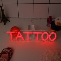 Enseigne lumineuse LED néon en gros avec logo « DONT THINK SHIT » – Décoration de mariage, chambre, fête, maison – Enseignes électroniques – Dropshipping