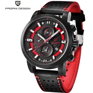 นาฬิกาควอตซ์ Pagani Design 2771 สำหรับผู้ชาย นาฬิกาโครโนกราฟ  นาฬิกาสปอร์ต  รับสลักโลโก้ส่วนตัว - Product Image 4