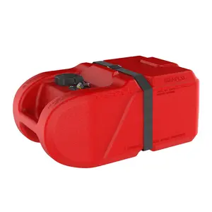SEAFLO 24 Liter Plastic Boat Fuel Tank for Sale 6 Gallon outboard fuel tank with gauge Jerry Cans