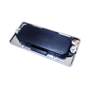Hengsheng LS122 Concealed Pull Assembly Hardware Handle Hidden Pull Handle Embedded <strong>Door</strong> Handle Kitchen Chrome-Zinc Drawer - Product Image 5