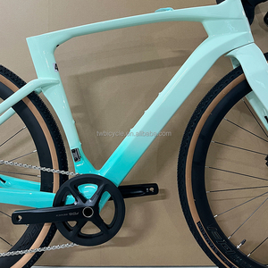 จักรยานคาร์บอนกราเวล TWITTER Gravel V3 ไร้สาย 13 สปีด ชุดเกียร์อิเล็กทรอนิกส์ WheelTop เบรคดิสก์ไฮดรอลิก 700C - Product Image 4