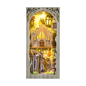 Adventure Diy Doll Houses Handmade Wooden Diy Book Nook 3d <strong>Diorama</strong> Puzzle Model Doll House for Girls Gift - Product Image 2