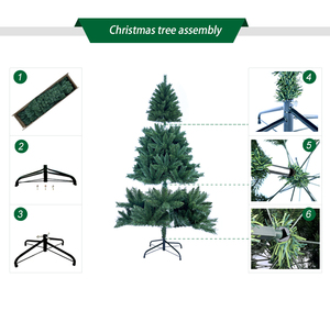 Household Indoor Christmas Decoration Supplies Christmas Ornament Unique Small Artificial Snow Christmas <strong>Tree</strong> - Product Image 4
