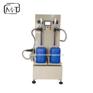 Machine <span class=keywords><strong>de</strong></span> remplissage semi-automatique à double tête pour liquide <span class=keywords><strong>de</strong></span> javel <span class=keywords><strong>de</strong></span> 1 gallon, nettoyant pour toilettes anti-corrosion, pour liquides corrosifs - Product Image 1