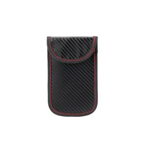 Bolsa de Fibra de Carbono con Bloqueo de Señal RFID, Funda Faraday Antirrobo para Llaves de Coche y Carteras - Product Image 2
