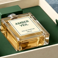 Boîte à parfum rigide de luxe sur mesure, style livre blanc magnétique, pour une seule bouteille, présentation pour emballage de parfum personnalisé