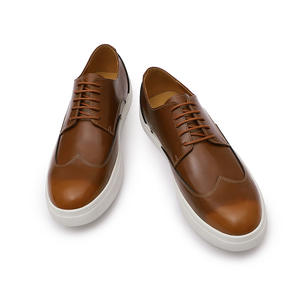 Zapatos de Cuero Casuales de Alta Gama para Hombre, Zapatos de Cuero Formales de Negocios a la Moda, Hechos de Piel de Vaca, Zapatos de Trabajo - Product Image 5