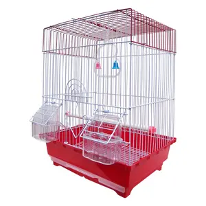 Wholesale Import Small Birds Cages Wedding Metal Wires Decorative Breeding Pet Bird Accessories Cage