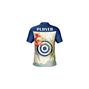 Wholesale 100% Polyester Custom <strong>Dart</strong> Jersey Polo <strong>t</strong> <strong>Shirt</strong> for Men Full Sublimation Print New <strong>Dart</strong> <strong>Shirts</strong> - Product Image 3