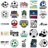 50 autocollants de scores de football, créatifs et sportifs, pour collection de carnets, décoration de bouteilles et projets DIY pour enfants
