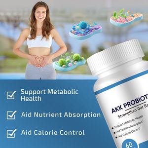 Cápsulas prebióticas OEM Akkermansia Muciniphila que mejoran la salud intestinal y alivian los <span class=keywords><strong>problemas</strong></span> digestivos para una salud intestinal saludable - Product Image 3