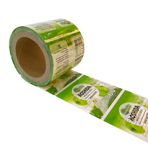 Emballage <span class=keywords><strong>souple</strong></span> en <span class=keywords><strong>PVC</strong></span> personnalisé, film rétractable, étiquette rétractable, <span class=keywords><strong>manchon</strong></span> pour jus, boissons énergisantes, soda, bouteille en plastique rétractable - Product Image 4