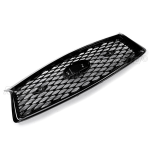 Grille de calandre avant de remplacement pour pare-chocs supérieur, grille centrale de capot pour Infiniti Q50 Q50S 2014-2017 2018-2021 - Product Image 3