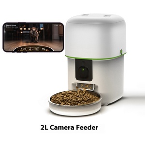 Intelligente Afstandsbediening Videobediening Kat En Hond Getimede En Gekwantificeerde Voermachine, Huisdier Automatische <span class=keywords><strong>Feeder</strong></span> - Product Image 4