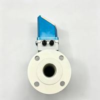 Débitmètre à ultrasons Dingyi DN50 avec écran d'affichage, raccord à bride, en acier au carbone, pour liquides, eau, huile, OEM