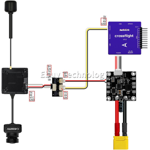 Ledi Divit Mini Racing Drone Parts Adaptateur de transmission d'image numérique haute définition pour <span class=keywords><strong>DJI</strong></span> O3 Air Snail <span class=keywords><strong>Avata</strong></span> <span class=keywords><strong>V2</strong></span> Plastic RC - Product Image 1