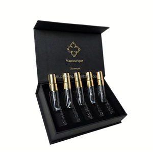 Boîte d'emballage en carton avec logo personnalisé, flacon de parfum <span class=keywords><strong>vide</strong></span>, 2 ml, 3 ml, 5 ml, 10 ml, mini boîte d'échantillon de parfum, boîte de parfum, 3 pièces - Product Image 5