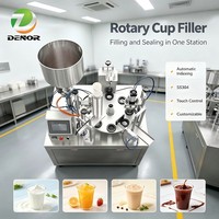 Meilleure Vente : Machine Automatique Professionnelle de Remplissage et Scellage de Gobelets pour Ligne de Production d'Emballage de Jus et de Yaourt Liquide