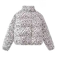 Veste matelassée coupe-vent pour femme, hiver, manches longues, boutonnée, rembourrée