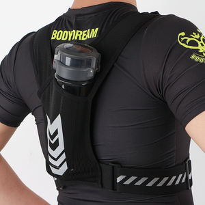 Áo ba lô chạy bộ thể thao có logo thương hiệu tùy chỉnh, nhẹ, thoáng khí, lưới phản quang, có ngăn đựng bình nước - Product Image 3