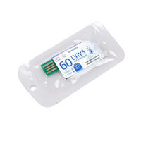 Registrador de Datos de Temperatura de Un Solo Uso, Informe USB PDF, Alta Precisión ±0.5 ° Transporte de Cadena de Frío para Alimentos C