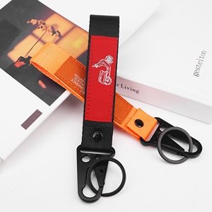 Llavero de Nylon Personalizado con Cordón para Muñeca, Llavero Corto Personalizado, Llaveros para Motocicleta - Product Image 2