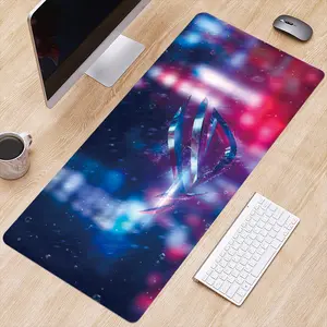 1 Piece Custom Design Game Mouse Pad Custom Size Logo Printed Anti-slip Natural Rubber Black White Sublimation Play Pad