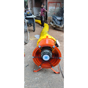 Ventilador Axial Portátil de 300 mm con Aspas de Aluminio, Ventilador Industrial de Alto Flujo de Aire, Resistente y Duradero - Product Image 3