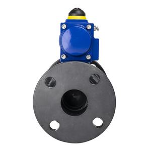 Válvula de Bola Neumática COVNA de 1/2 Pulgada, 2 Vías, Tipo Doble Brida, UPVC, Accionada Neumáticamente - Product Image 3