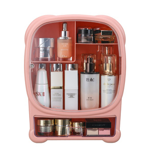 Wall Mounted Cosmetic Storage Box 2L With Drawers Dustproof Makeup Organizer For Bathroom Skincare Products - Product Image 5